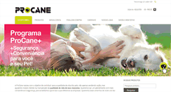 Desktop Screenshot of procane.com.br